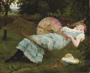 Valentine Cameron Prinsep Prints Sweet Repose oil painting artist